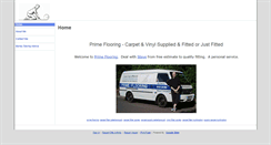 Desktop Screenshot of primeflooring.co.uk